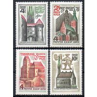 Архитектурные памятники СССР 1973 год (4296-4299) серия из 4-х марок