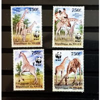 НИГЕР 2013  Дикая Фауна  ОХРАНА ПРИРОДЫ WWF MNH