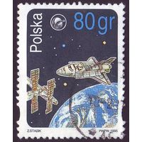 XI Международный конгресс участников космических полетов Польша 1995 год серия из 1 марки