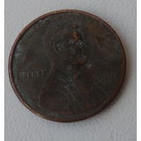 1 цент США 2000 г.в.