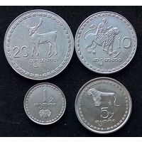 Грузия, 1993 год, набор 4 монеты