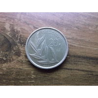 Бельгия 20 франков 1982 Belgique