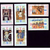 6 марок 1988 год Болгария