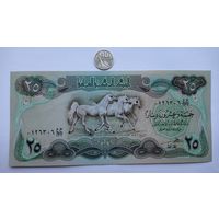 Werty71 Ирак 25 Динаров 1982 аUNC банкнота