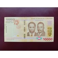 Бурунди 10000 франков 2015 год UNC