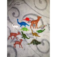 Фигурки животных, динозавров СССР