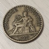Франция 1 франк 1923г