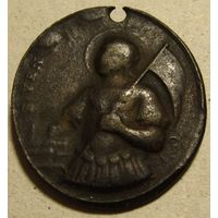 Медальон Святой Венантий и голова мученика Анастасия Перского .