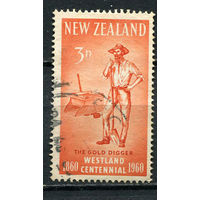 Новая Зеландия - 1960 - Столетие Вестленда 3Р - [Mi.390] - 1 марка. Гашеная.  (LOT FB23)-T10P32