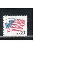 США-1991, (Мих.2139), гаш. , Стандарт, Флаг, (одиночка),