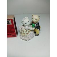 Коллекционные фигурки кота (кошки, котенка) Kitty Cucumber 1992 год
