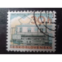 Чехословакия 1972 100 лет железной дороге с клеем без наклейки