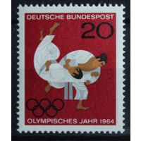 Олимпийские игры в Токио, Германия, 1964 год, 1 марка