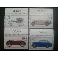 Германия 1982 Автомобили, полная Михель-4,8 евро