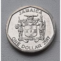 1 доллар 2017 г. Ямайка