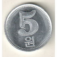 Северная Корея 5 вон 2005