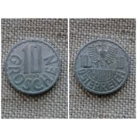 Австрия  10 грошей 1953