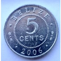 Белиз 5 центов, 2006 (3-14-208)