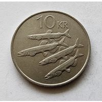 Исландия 10 крон, 1984