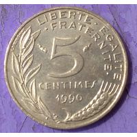 5 сантимов 1990 Франция. Возможен обмен