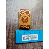 Значок 30 DDR