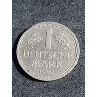 Германия (ФРГ) 1 марка 1992 D
