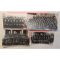 Фото "Офицерский состав 117 ГБР БМ части", 1946-1948 гг., Гомель (4 шт.)