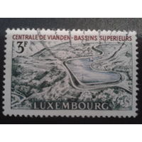 Люксембург 1964 ландшафт