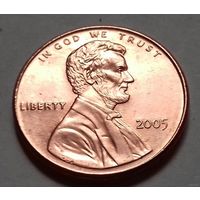 1 цент США 2005 г., AU