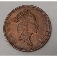 Великобритания 1 пенни, 1987 (14-4-11)