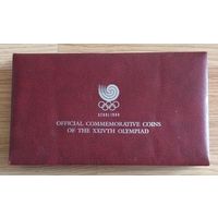 Футляр (бокс) для монет Южной Кореи, посвященных Олимпийским играм 1988 г. в Сеуле