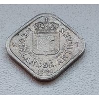 Нидерландские Антильские острова 5 центов, 1980 6-11-21