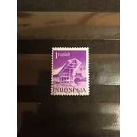1949 Индонезия архитектура высокономинальная марка(4-6)
