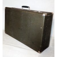 Большой фибровый чемодан 60-е гг СССР 70 х 42 х 19 см
