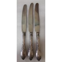 Ножи столовые (набор 3 штуки) коллекции Классик, 23 см. ЗиШ, СССР
