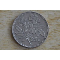 Мальта 25 центов 1986