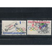 Чехословакия ЧССР 1984 XХIII Олимпийские летние игры в Лос-Анджелесе Прыжки в высоту Велоспорт #2782-3