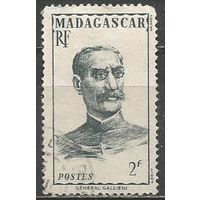 Французский Мадагаскар. Генерал-губернатор С.Галлиени. 1946г. Mi#396.