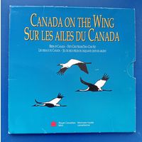Канада. 2 х 50 центов 1995г. Птицы Канады.