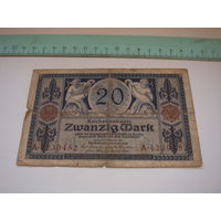 Германия Нотгельд 20 марок 1915