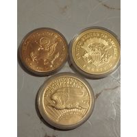 Копии, новоделы редких  монет США