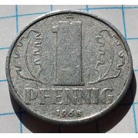 Германия - ГДР 1 пфенниг, 1965        ( 2-5-8 )