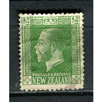 Новая Зеландия - 1915 - Король Георг V 1/2P - [Mi.136A (разновидность цвета)] - 1 марка. Гашеная.  (LOT EZ35)-T10P20