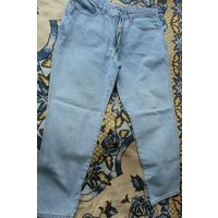 Джинсы мужские голубые"Original DENIM official licenced product jeans registered trade mark", 100% хлопка, р. 54. Как новые!