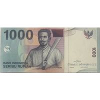 Индонезия 1000 рупий 2011 г С рубля без МЦ. НЕ БЫЛА В ОБОРОТЕ.