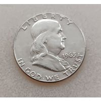 США. 1/2 доллара.1963г.