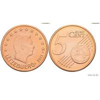 5 евроцентов 2011 Люксембург UNC из ролла