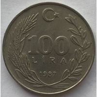 Турция 100 лир 1987 г.