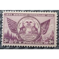 1935  Государственная печать штата Мичиган - США