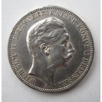 Пруссия  3 марки 1908   .43-290